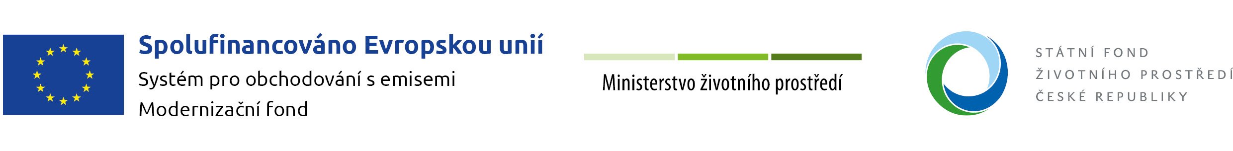 Financováno Evropskou unií Systém pro obchodování s emisemi Modernizační fond